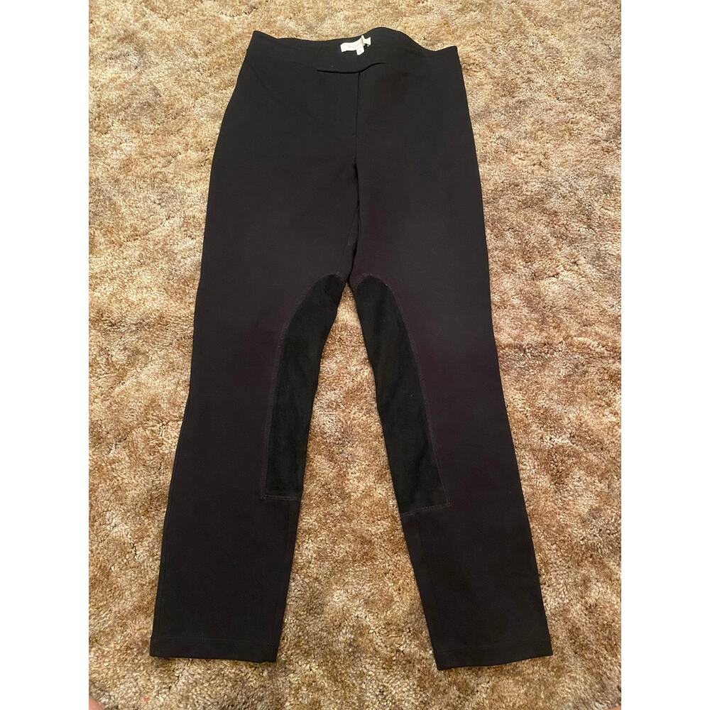 Brochu Walker Remington Black Skinny Equestrian Riding Pants Mid Rise Stretch